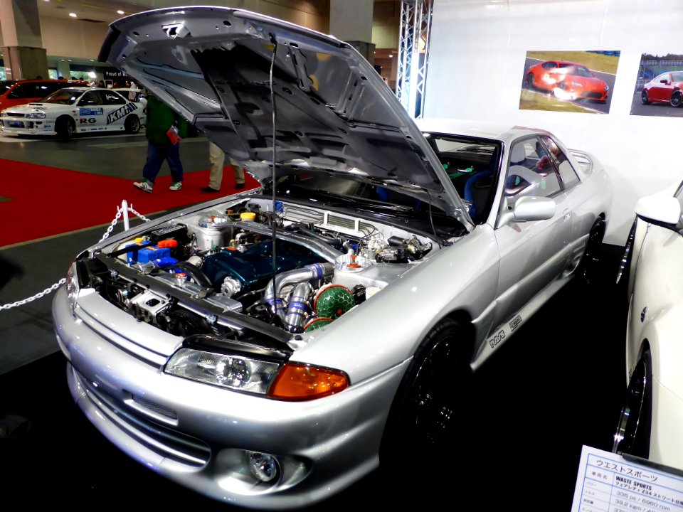 Osaka Auto Messe 2014 (41) WASTE SPORTS - Nissan SKYLINE GT-R (BNR32)