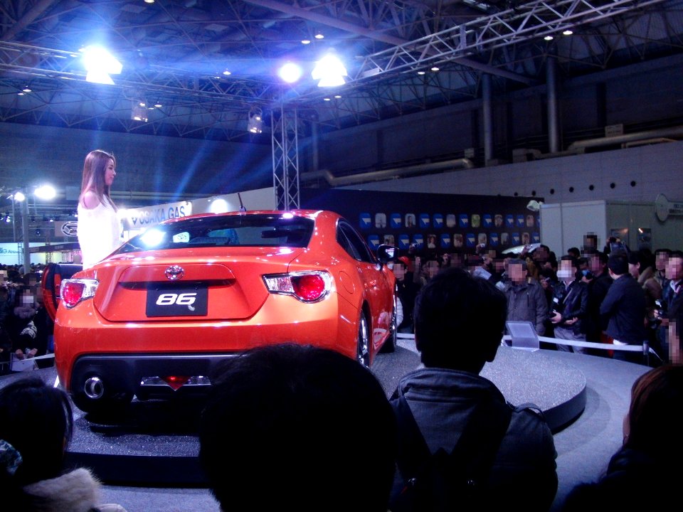 Osaka Motor Show 2012 - Toyota 86 GT (ZN6) (1)
