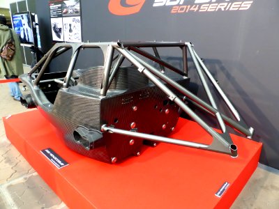 Osaka Auto Messe 2014 (2) 2014 GT500 machine monocoque