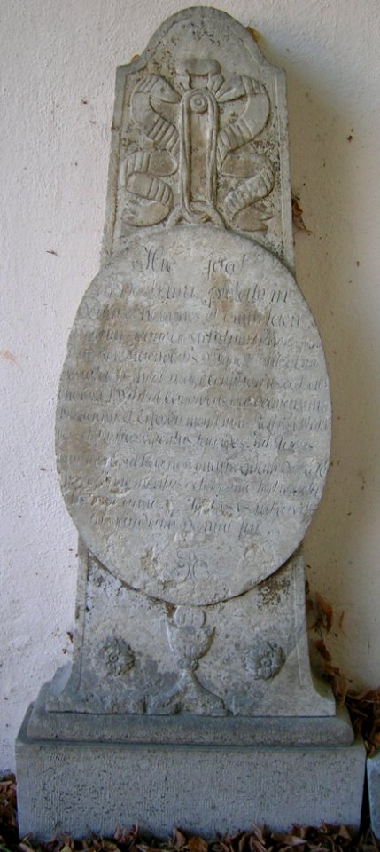 Ostenfriedhof Eichstätt -Grabstein Ignatz Pikl (1) (cropped)