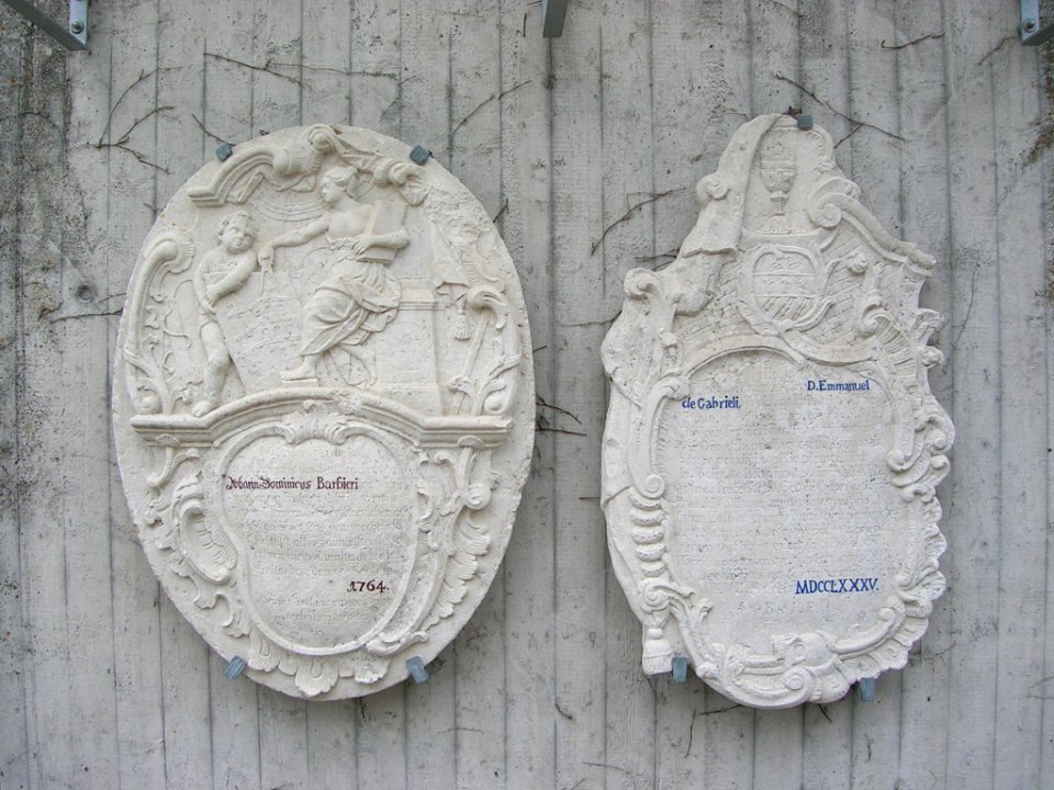 Ostenfriedhof Eichstätt -Grabmäler JD-Barbieri DE-Gabrieli