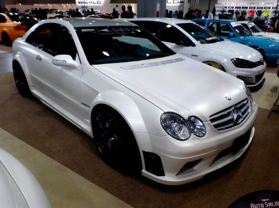 Osaka Auto Messe 2014 (164) RK DESIGN MG-FORGED - Mercedes-Benz CLK63 AMG (C209)