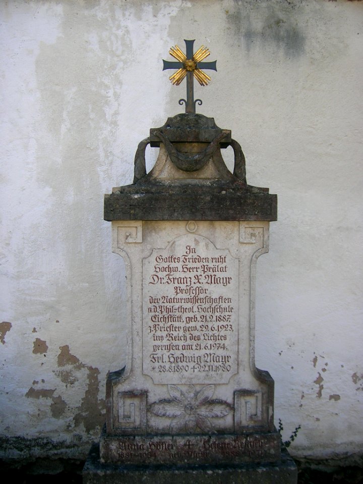 Ostenfriedhof Eichstätt -Grabstein Franz X Mayr (2020-01)
