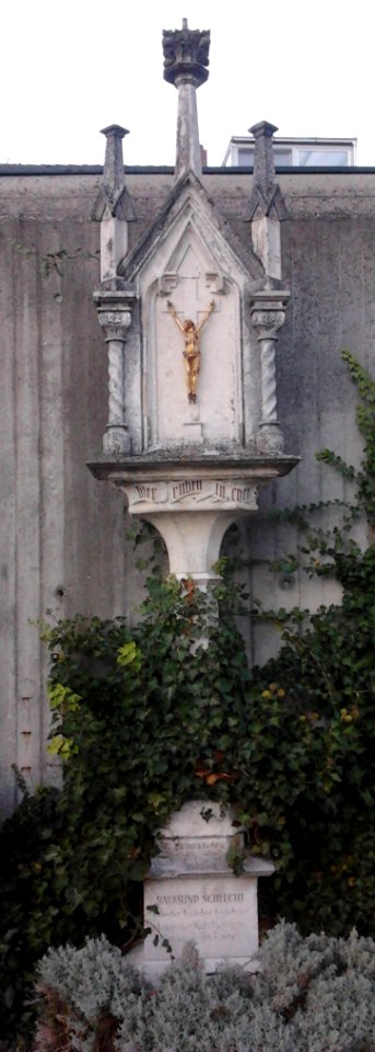 Ostenfriedhof Eichstätt -Grab Raymund Schlecht (2015-11)