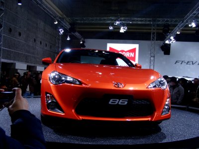 Osaka Motor Show 2012 - Toyota 86 GT (ZN6)