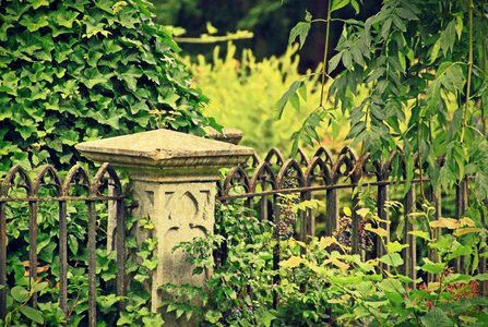 Grave fence metal fence