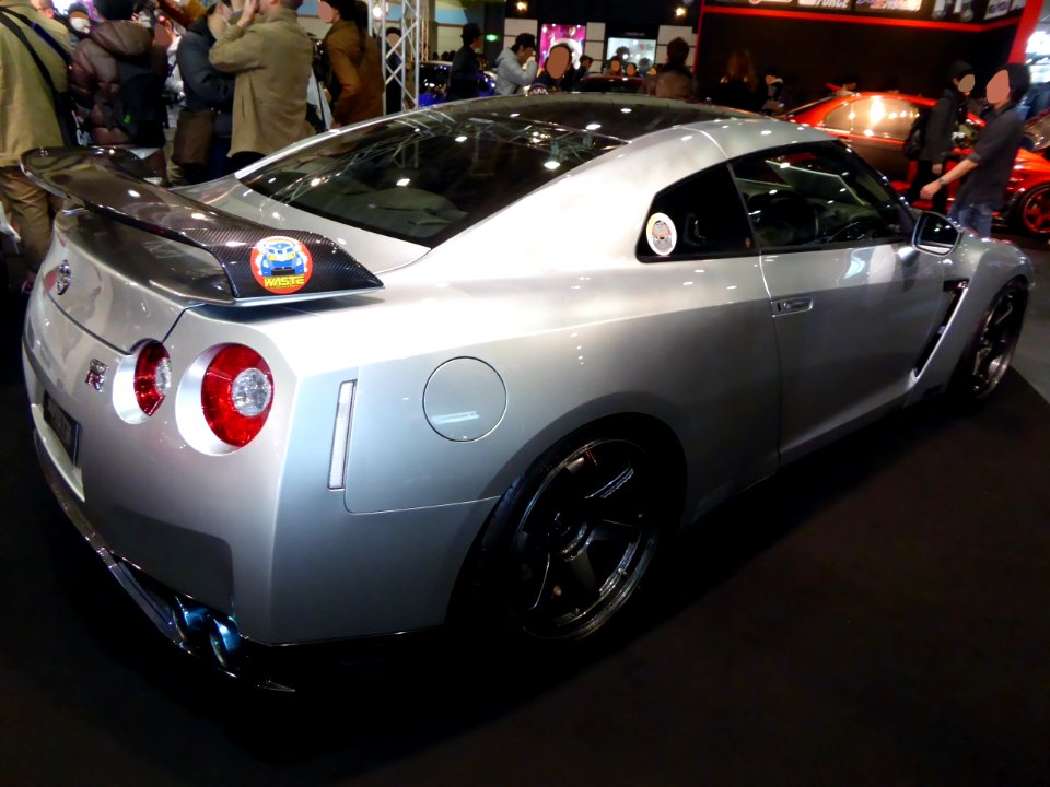 OSAKA AUTO MESSE 2015 (436) - Nissan GT-R (DBA-R35) tuned by WASTE SPORTS