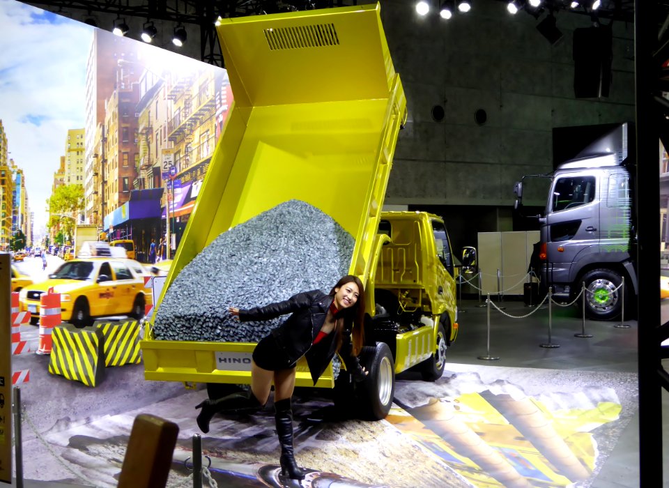 OSAKA AUTO MESSE 2015 (9) - HINO DUTRO DUMP