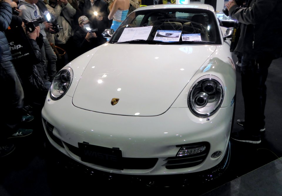 OSAKA AUTO MESSE 2015 (431) - Porsche 997 Turbo tuned by WASTE SPORTS
