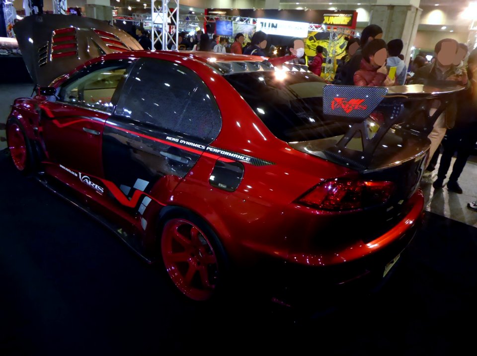 OSAKA AUTO MESSE 2015 (381) - Mitsubishi LANCER EVOLUTION X tuned by WING TAKEO