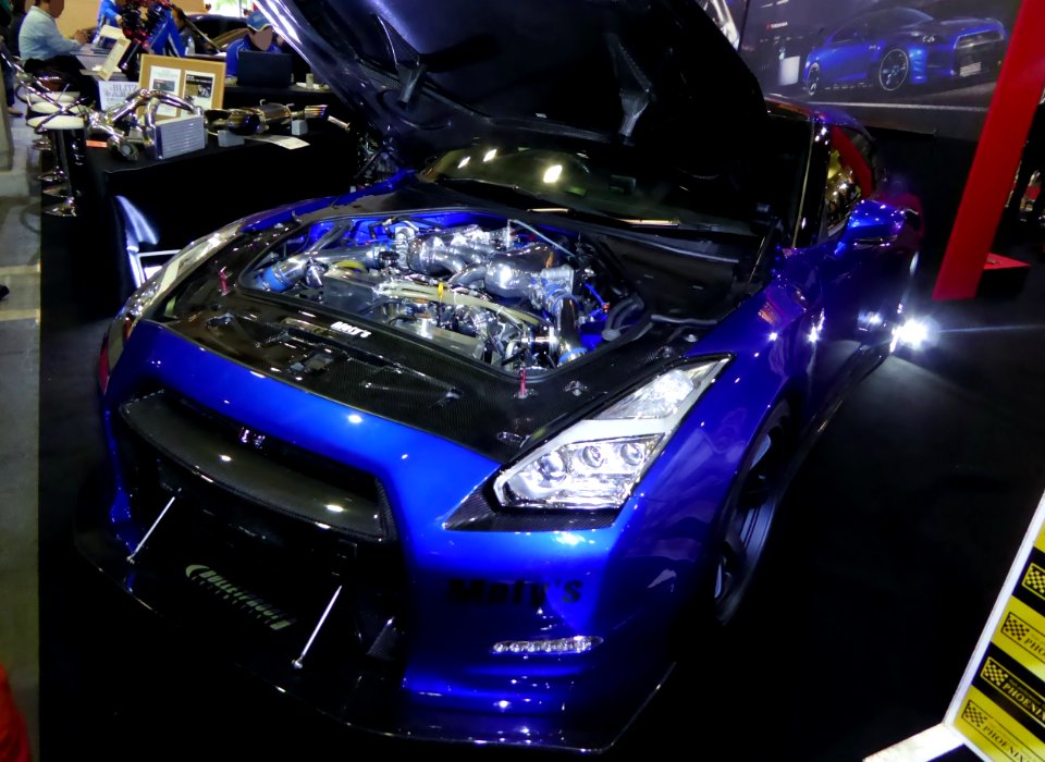 OSAKA AUTO MESSE 2015 (374) - FUJIHARA R35 Saikousoku spec