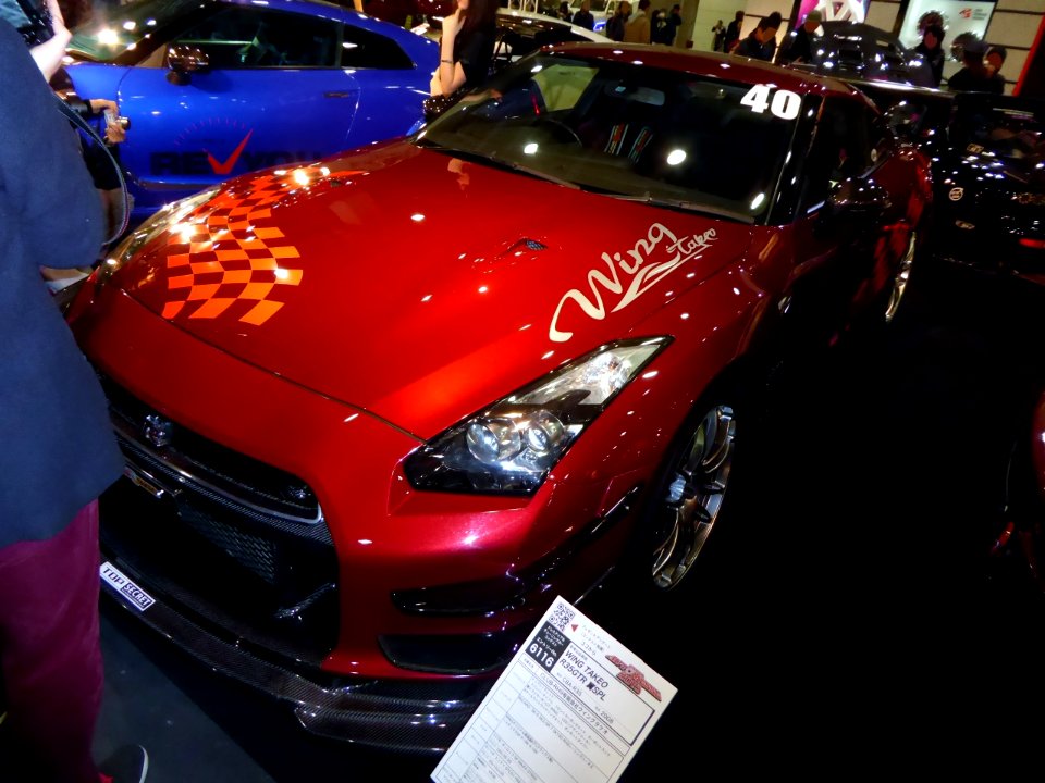 OSAKA AUTO MESSE 2015 (382) - WING TAKEO R35 GTR Tsubasa SPL