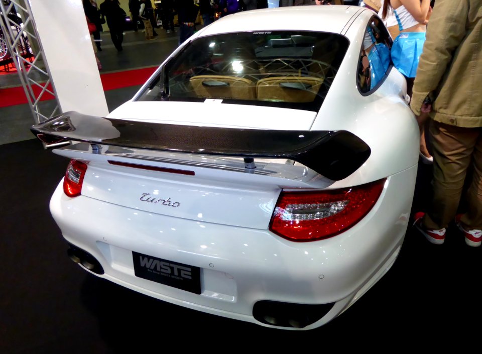 OSAKA AUTO MESSE 2015 (432) - Porsche 997 Turbo tuned by WASTE SPORTS