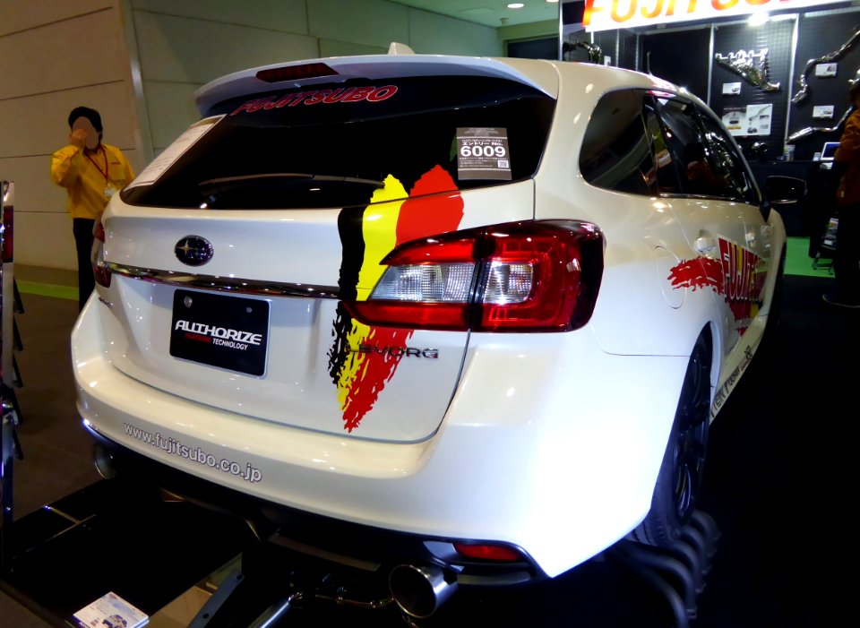 OSAKA AUTO MESSE 2015 (448) - Subaru LEVORG (VM) with FUJITSUBO AUTHORIZE