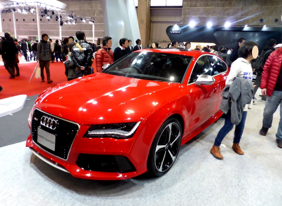 Osaka Motor Show 2013 (121) Audi RS7 Sportback
