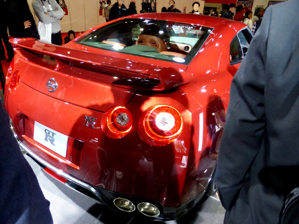 Osaka Motor Show 2013 (13) Nissan GT-R (DBA-R35) MY14