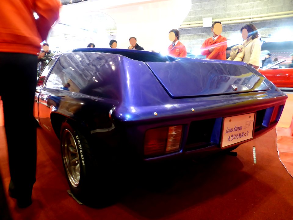 Osaka Motor Show 2013 (223) Lotus Europa EV by College of Industrial Technology