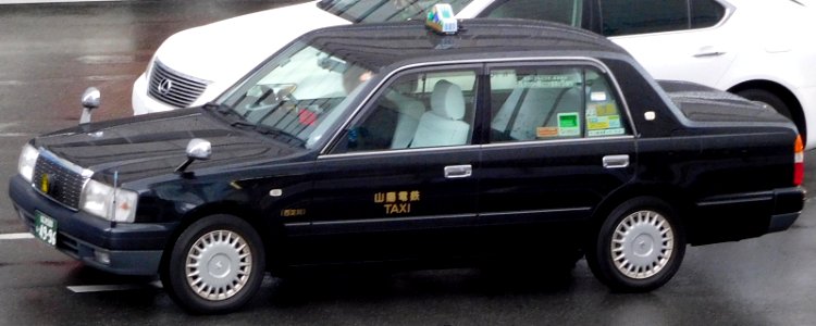 Osaka Sanyo Taxi Toyota Crown Comfort