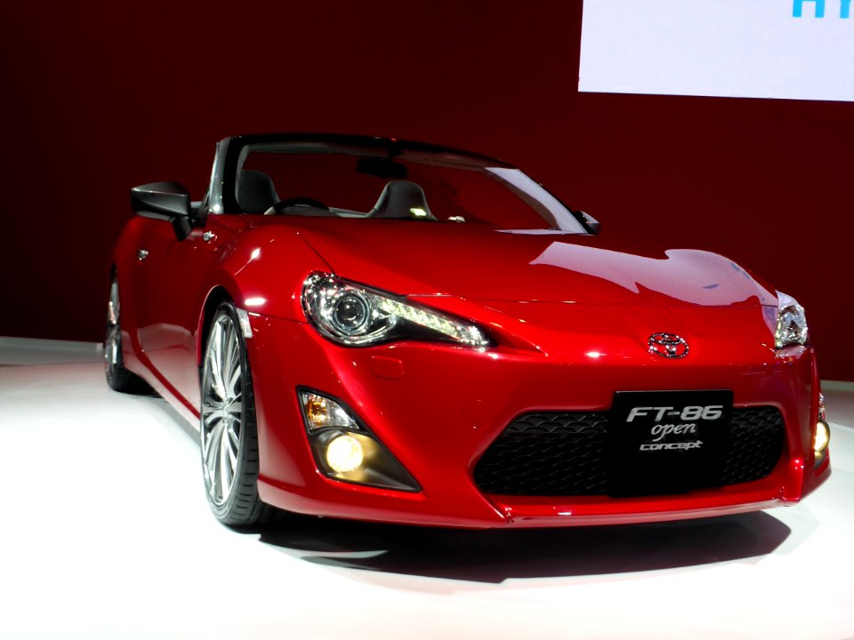 Osaka Motor Show 2013 (49) Toyota FT-86 open CONCEPT