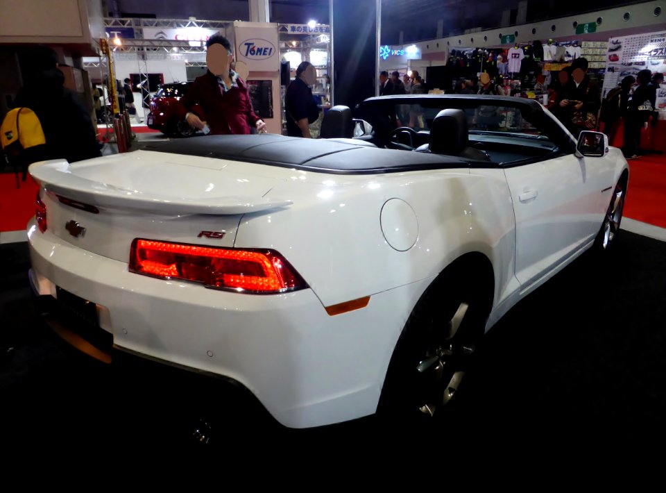 Osaka Motor Show 2013 (160) 5th generation Chevrolet CAMARO RS Comvertible