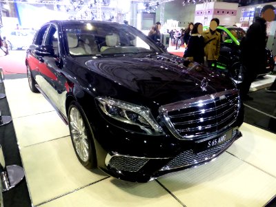Osaka Motor Show 2013 (164) Mercedes-Benz S65 AMG long (V222)