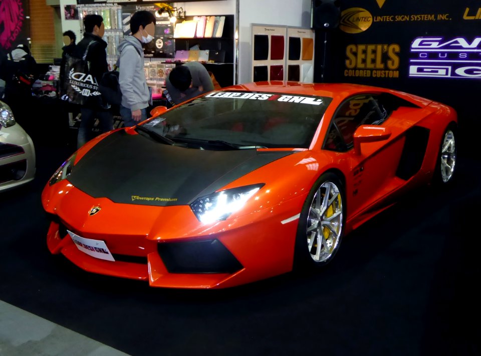 OSAKA AUTO MESSE 2015 (6) - Lamborghini Aventador LP700-4 tuned by LEAP DESIGN