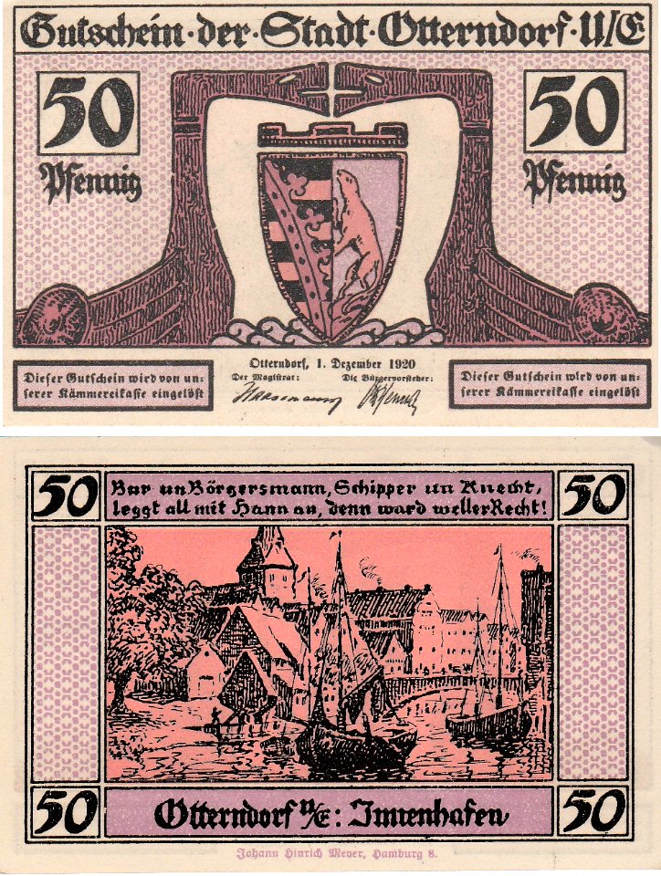 Otterndorf - 50Pf. 1920