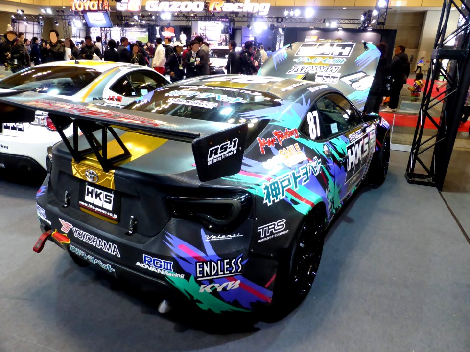 Osaka Auto Messe 2014 (176) HKS RACING PERFORMER 86