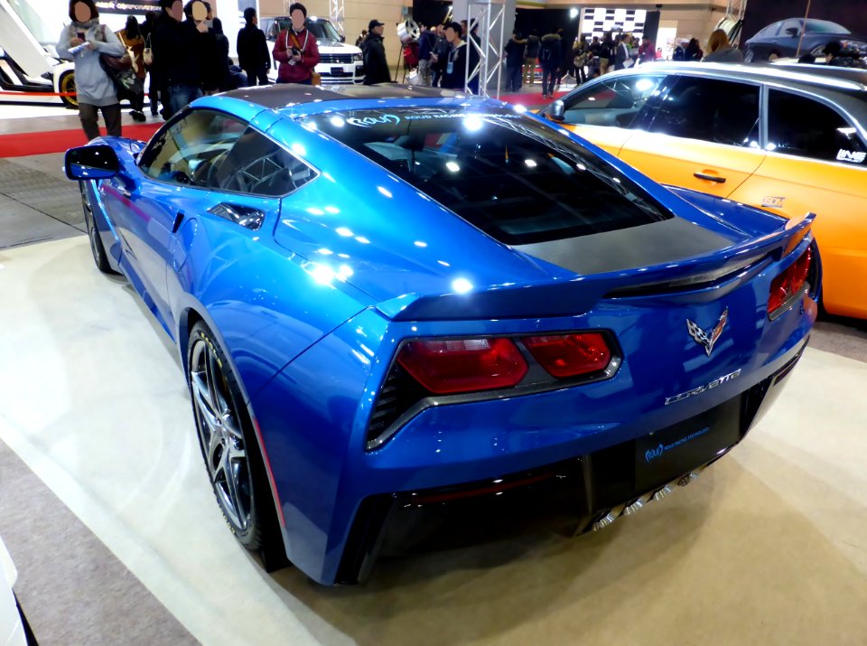 Osaka Auto Messe 2014 (161) ROUD×CORVETTE C7