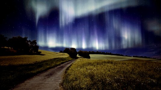 Borealis phenomenon atmosphere photo