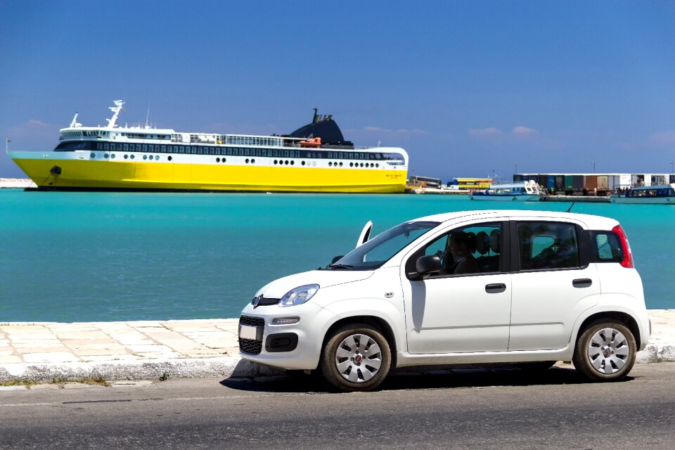 Tourism summer greek island