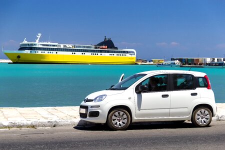 Tourism summer greek island