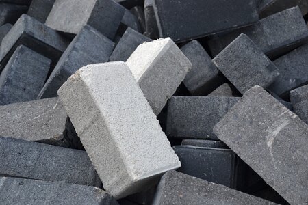 Stone industry block photo