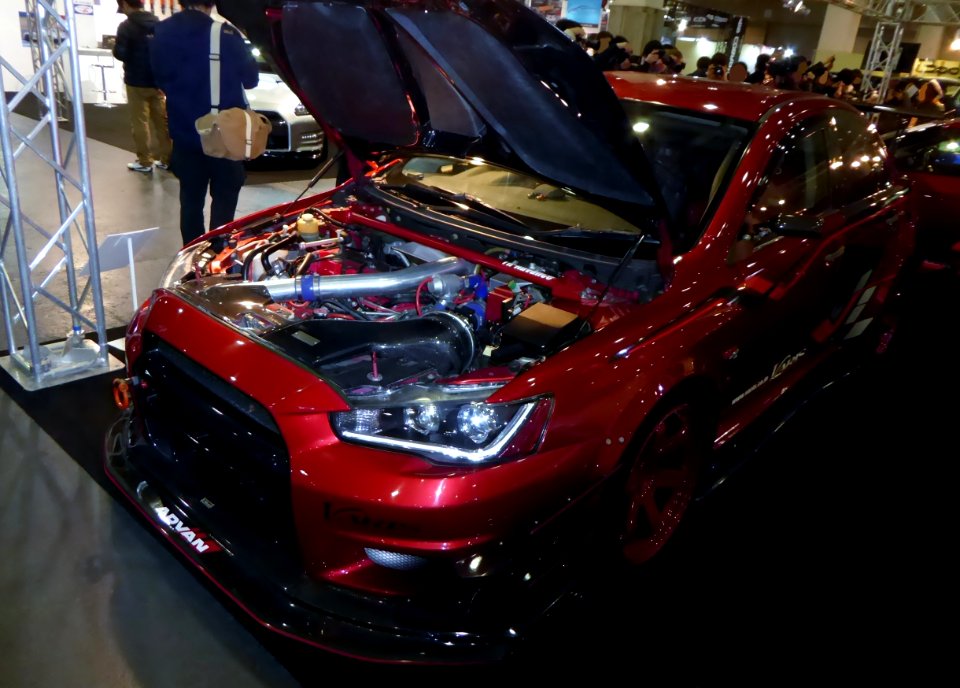 OSAKA AUTO MESSE 2015 (380) - Mitsubishi LANCER EVOLUTION X tuned by WING TAKEO
