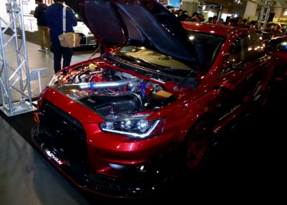 OSAKA AUTO MESSE 2015 (380) - Mitsubishi LANCER EVOLUTION X tuned by WING TAKEO