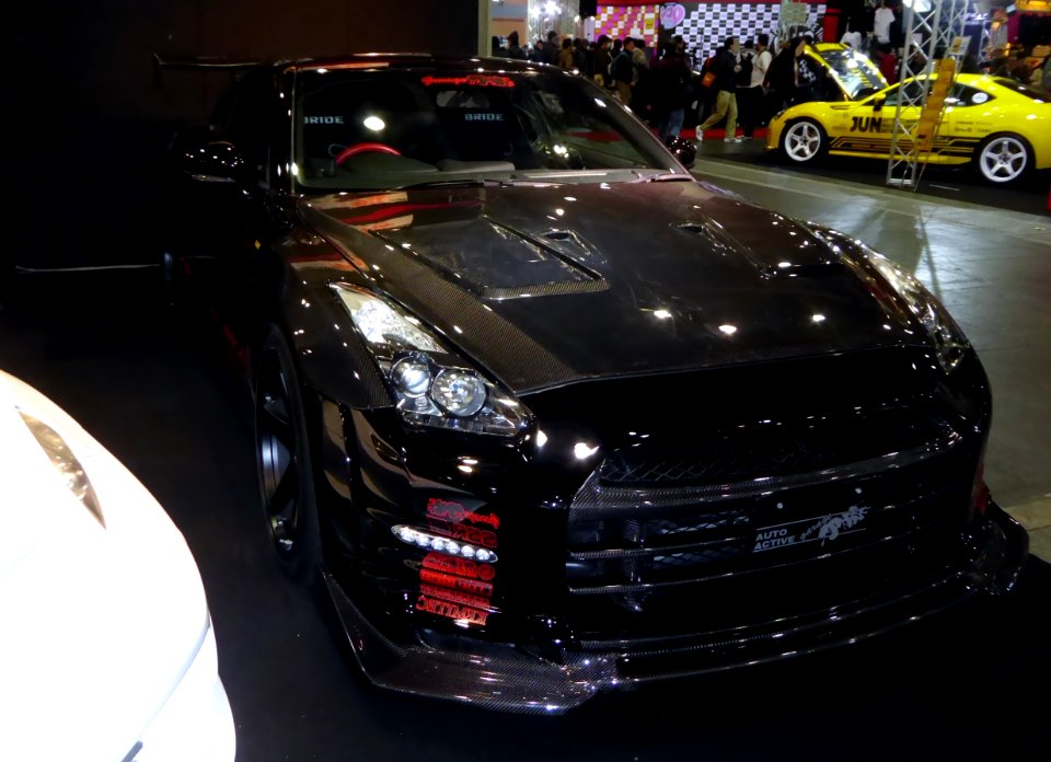 OSAKA AUTO MESSE 2015 (423) - Nissan GT-R (DBA-R35) tuned by AUTO ACTIVE GARAGE ITO