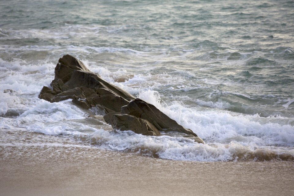 Rocks seaside ocean