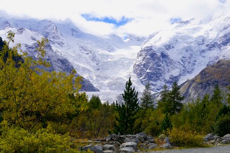 Panorama alpine away photo