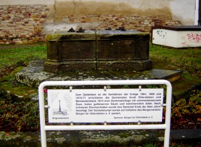 Ottersleben Denkmalrest