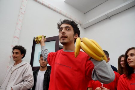 OSCAL closing – bananas at special offer (OSCAL19 trip)