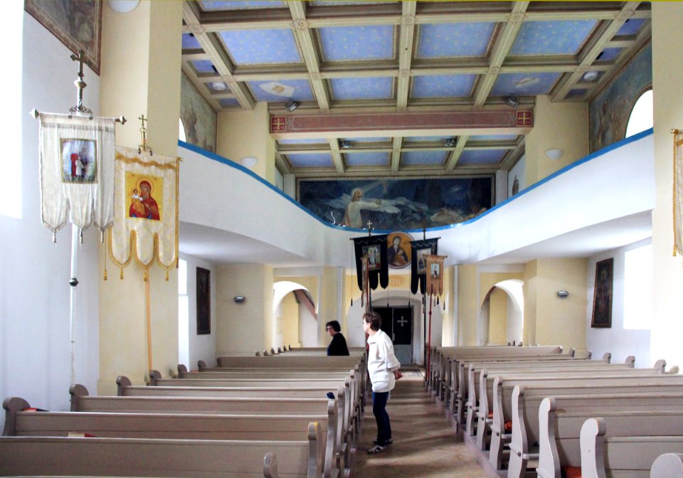 Osturňa church interior 2015 3