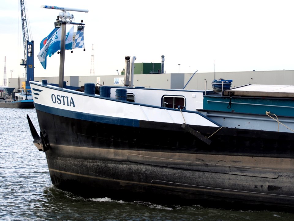 Ostia (ship, 1964), ENI 01823007, Port of Antwerp pic2-001