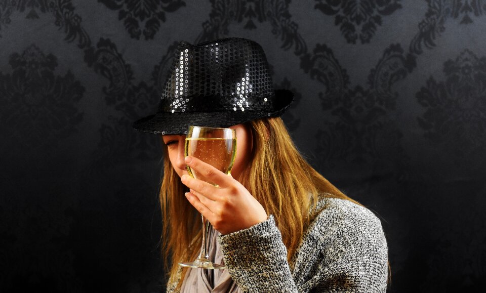Wine drink mysterious