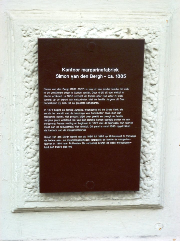 Oss (NL) Molenstraat 13-15 infobord