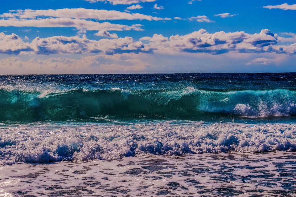 Sea water nature