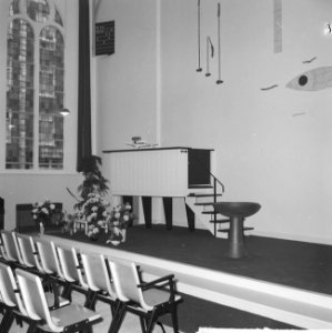 Opdracht Trouw, Schinkelkerk interieur, Bestanddeelnr 914-5323