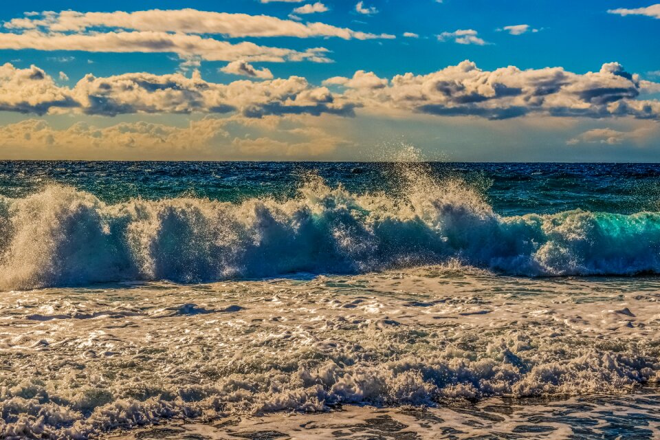 Sea water nature