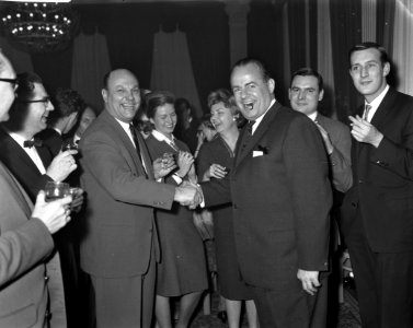 Opdracht Revue der Reclame Receptie in Amstel Hotel, Bestanddeelnr 913-3725