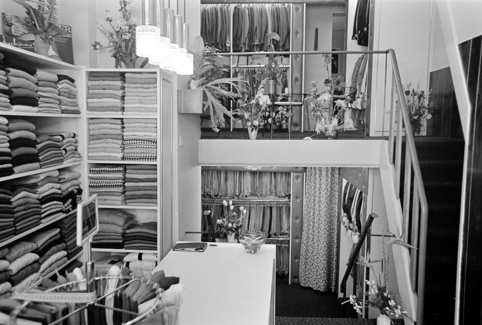 Opdracht Textilia. Winkel Vijzelgracht 61, interieur, Bestanddeelnr 921-3304