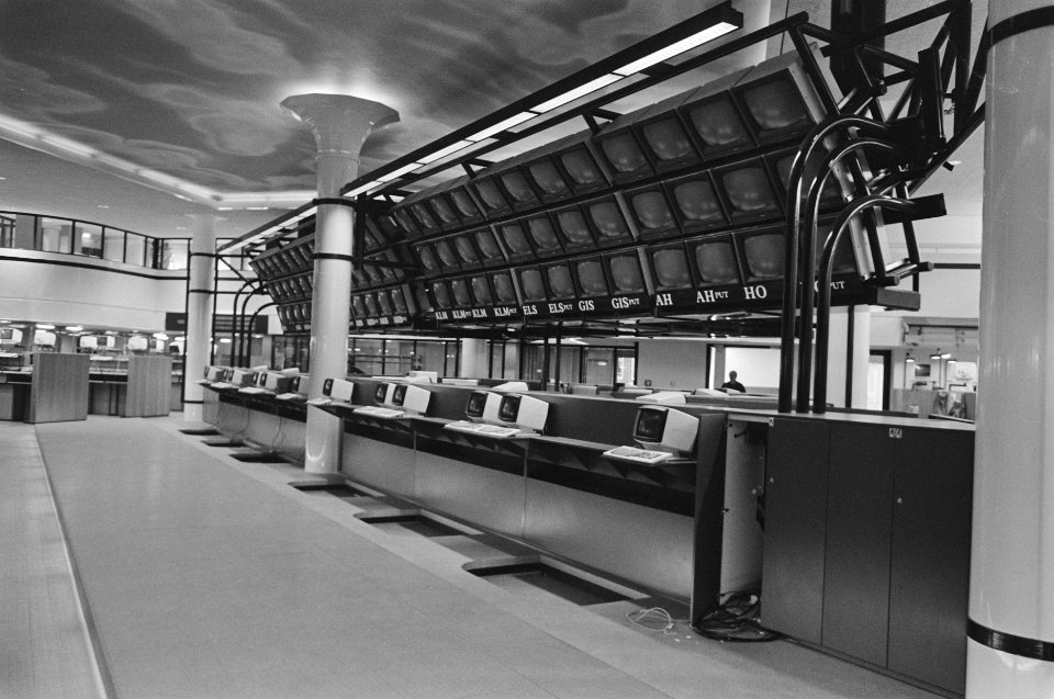 Opdracht Financieel Dagblad optiebeurs in Amsterdam, interieur, Bestanddeelnr 933-9248